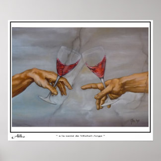 Plakate "a la santé de Michel Ange"