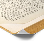 Plakate für die Werbung für die Goldminen in Kalif (Ecke)