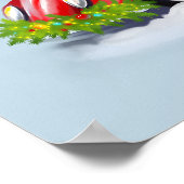 Plakate für frohe Weihnachten (Ecke)