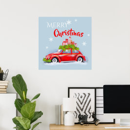 Plakate für frohe Weihnachten