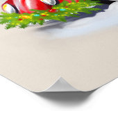 Plakate für frohe Weihnachten (Ecke)