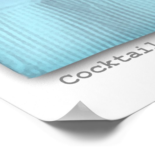 Plakate, Kunst - Fluch der Trinkklasse Poster (Ecke)