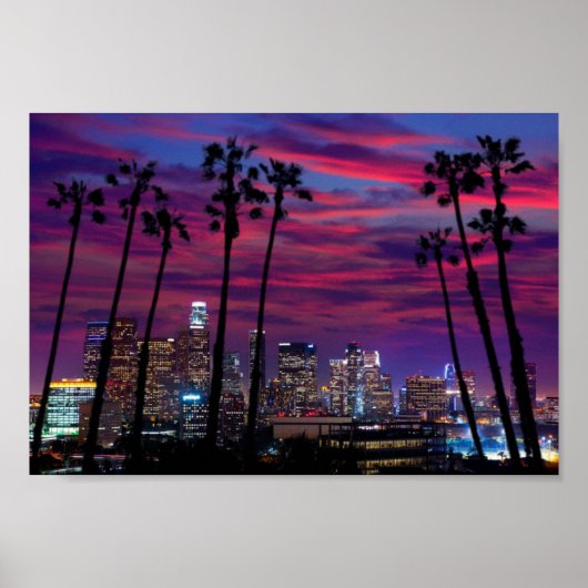 Plakate - Los Angeles Sunset (Vorne)