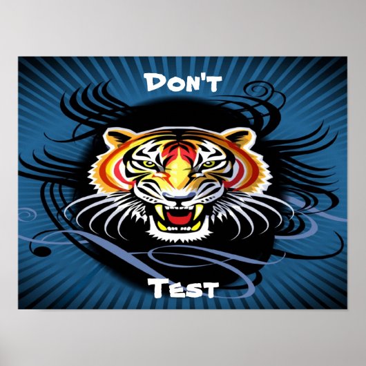 Plakate nicht testen (Vorne)