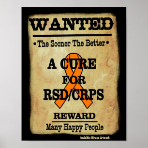 PLAKATE...RSD/CRPS - GESUCHT POSTER