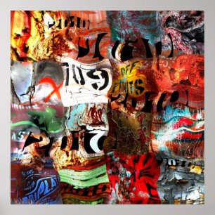 Plakate Street Art Abstract 32