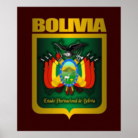 Plakate und Prints "Bolivien Gold" (Vorne)