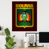 Plakate und Prints "Bolivien Gold" (Heimbüro)