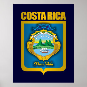 Plakate und Prints "Costa Rica Gold"