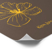 Plakate - Une petite fleur pour décorer vos murs (Ecke)