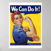 Plakate: Wir können es tun (Version 2) Poster (Vorne)