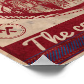 Plakatfilm "amerikanische Ureinwohner" Poster (Ecke)