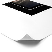 Plakatflugzeug Poster (Ecke)