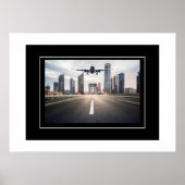 Plakatflugzeug Poster (Vorne)