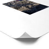Plakatflugzeug Poster (Ecke)
