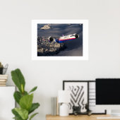 Plakatflugzeug Poster (Heimbüro)