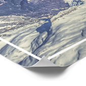 Plakatflugzeug Poster (Ecke)