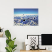 Plakatflugzeug Poster (Heimbüro)