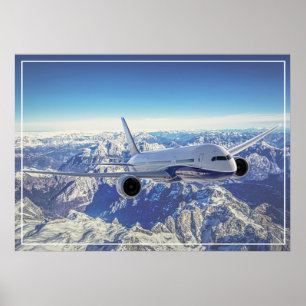 Plakatflugzeug Poster