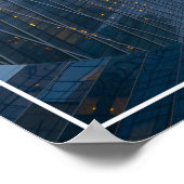 Plakatflugzeug Poster (Ecke)
