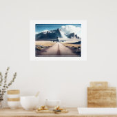 Plakatflugzeug Poster (Küche)