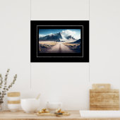 Plakatflugzeug Poster (Küche)