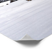 Plakatgebirgslandschaft Poster (Ecke)