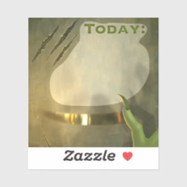 Plakatheber Green Square Scrapbook Aufkleber