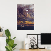 Plakatmalerei von Theodor Kittelsen Echo Poster (Heimbüro)