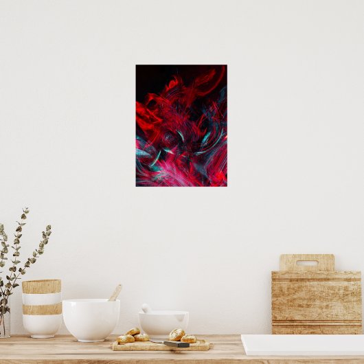 Plakatpapier (Matte) Poster (Küche)