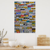 Plakatposter Poster (Küche)