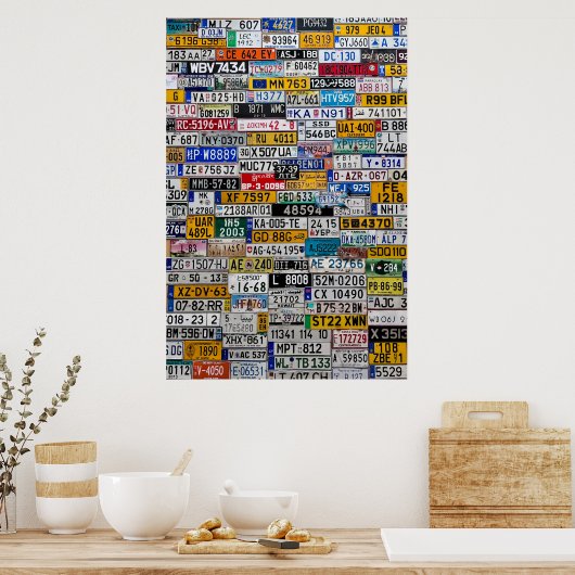 Plakatposter Poster (Küche)