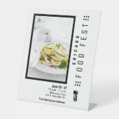 Plakatschild Sockelschild (Vorderseite)