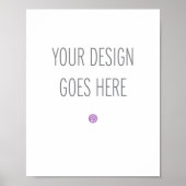 Plakatunterdruck (8 "x10") poster (Vorne)