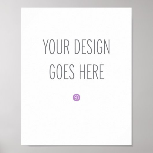 Plakatunterdruck (8 "x10") poster (Vorne)