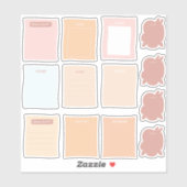 Plakatverpackung Aufkleber (Blatt)