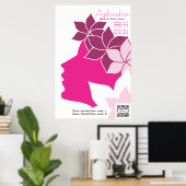 Plakatvorlage Aphrodite Wellness-Center und Boutiq Poster (Heimbüro)