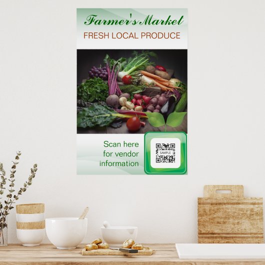 Plakatvorlage Neues Produkt Poster (Küche)