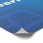 Plakatvorlagen Online-Grade Poster (Ecke)