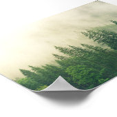 Plakatwald, großer Wald Poster (Ecke)