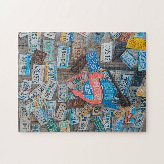 Plakatwand Wall Front Jigsaw Puzzle (Horizontal)