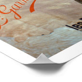 Plakatwerbung "Abricotine" von P. Garnie Poster (Ecke)