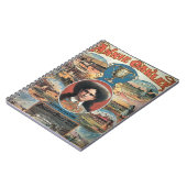 Plakatwerbung Annie Oakley, der in Buffa Notizblock (Linke Seite)