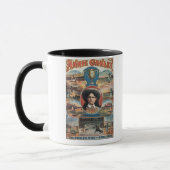 Plakatwerbung Annie Oakley, der in Buffa Tasse (Links)