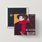 Plakatwerbung Ari Henrides Toulouse-Lautrec | Button (Vorne & Hinten)