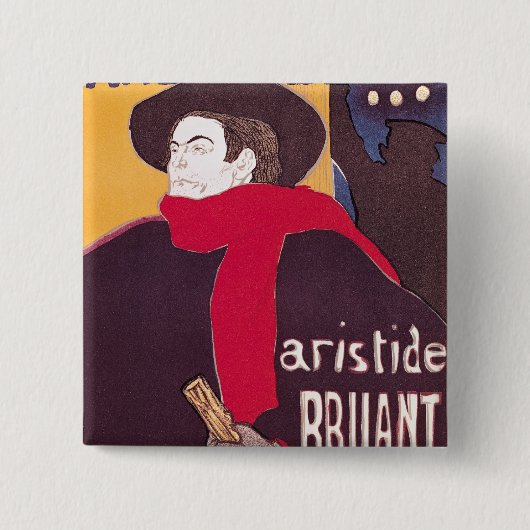 Plakatwerbung Ari Henrides Toulouse-Lautrec | Button (Vorderseite)
