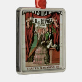 Plakatwerbung 'Au Paradis DES Freifrauen Ornament Aus Metall (Rechts)