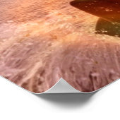 Plakatwerbung auf Kiteboard Poster (Ecke)