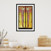 Plakatwerbung: bestickte Panels Poster (Küche)