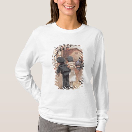 Plakatwerbung "Blasen" Zeitschrift T-Shirt (Vorderseite)